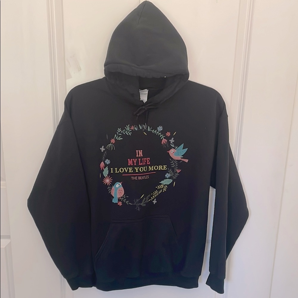 In My Life Beatles Hoodie Large Music Icons